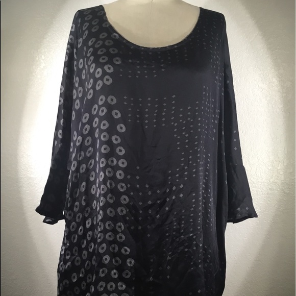 Johnny Was Tops - Biya by Johnny Was Mutiah Silk Blouse in Galaxies M NWOT